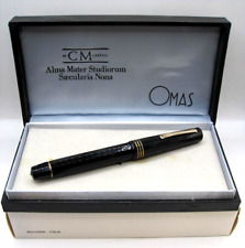 *OMAS-IX CENTURY BOLOGNA UNIVERSITY*FOUNTAIN PEN -1988-NUOVA COMPLETA-ALMA MATER