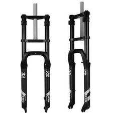 Forcella anteriore bici neve 20/26er 4.0 pneumatico 160mm corsa blocco idraulico ammortizzatore