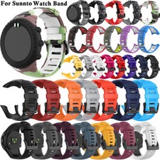 Cinturino orologio sportivo silicone per Suunto Core/5/Ambit 3 2 1/Quest M1 M2 M4 M5
