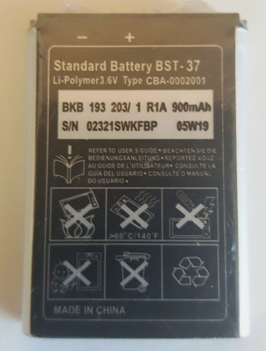 Batteria nuova bst per k200 - bst-37,