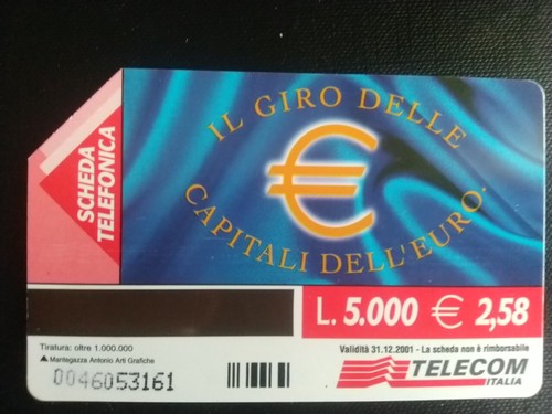 Scheda telefonica giro - telefonica,