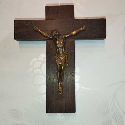 Antico crocifisso legno - crocifisso, in