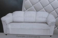 DIVANO FISSO 3 POSTI IN