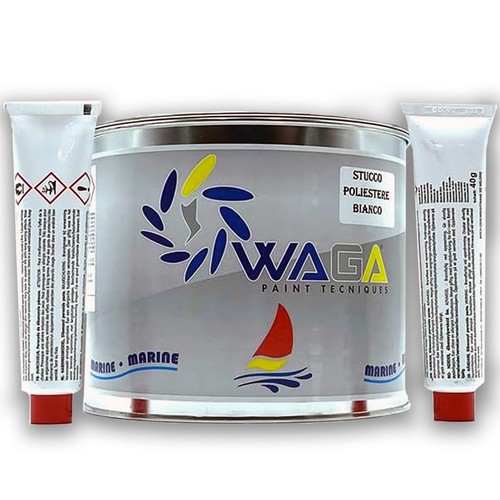 Waga stucco poliestere bianco - waga,