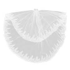  Velo da sposa con bordo in