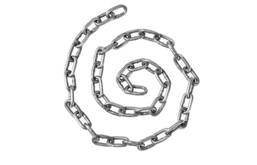 Catena rotonda acciaio - rotonda, in