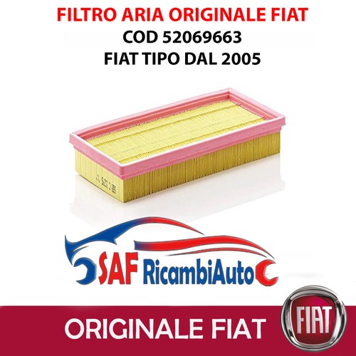 Filtro aria originale fiat - aria,