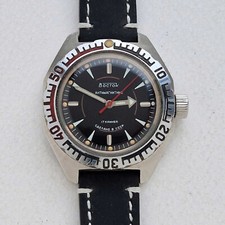 Orologio sovietico antico vintage Wostok Vostok Amphibia. MILITARE. URSS originale