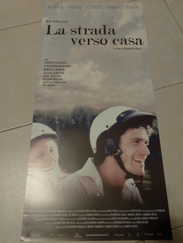 Strada verso casa locandina - verso,