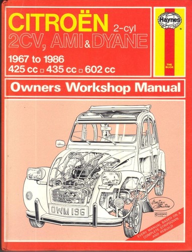 Manuale citroen 2cv - citroen, 4,2cv