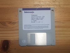 Tektronix 063-1559-05 TDS 300 strumento oscilloscopio FW VER 2.3 - 1 disco...