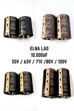 Condensatore ELNA LAO AUDIO 10000uF 50V/63V/71V/80V/100V 85°C SNAP-IN