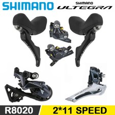 Gruppo Freno a Disco Idraulico Shimano Ultegra R8000 2x11 Velocità R8020 R8070