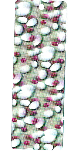 Bookmark pink white - bookmark,
