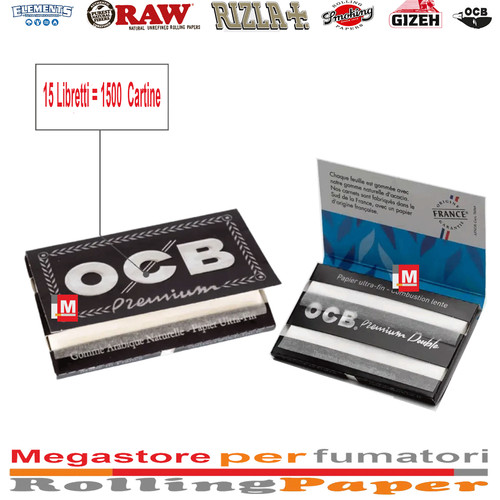 Ocb premium black cartine - black,