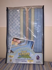 LENZUOLA completo FLANELLA SINGOLO Super Europa Made ITALY