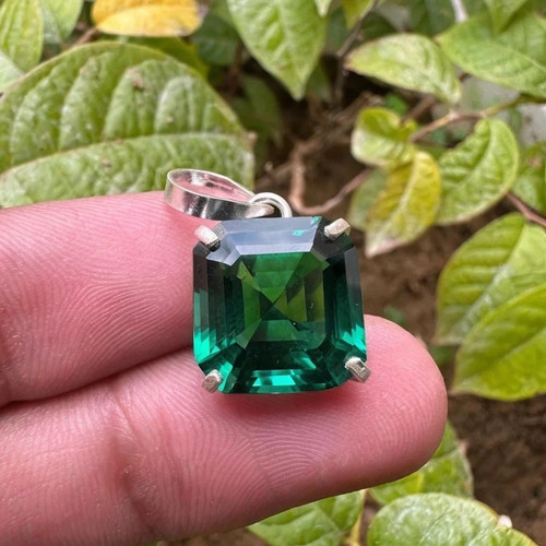 Ciondolo tormalina verde - tormalina,