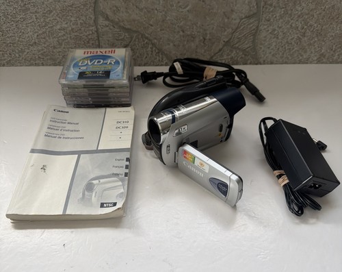 Canon dc310 dvd handheld - canon,