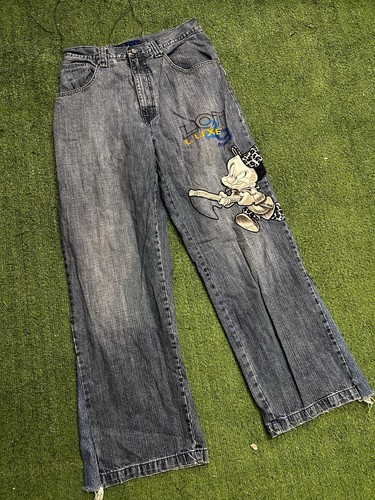 Y2k lotto jeans - lotto, baggy
