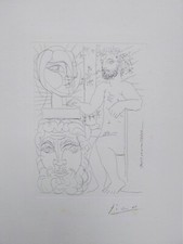 Pablo Picasso Incisione Originale 1933