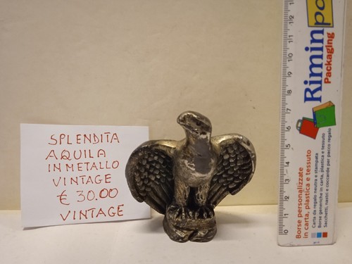Aquila metallo soprammobile - aquila, in