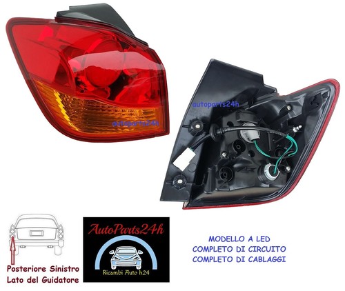 Fanale posteriore led per - sx,