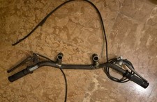 Manubrio Ducati 98 98n N Leve Completo 1954 1955 125 TS TL handlebar gas comando