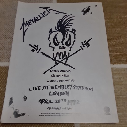 Vintage metallica live - vintage, at