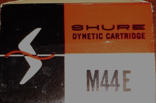 Cartuccia shure m44e stereo - shure,