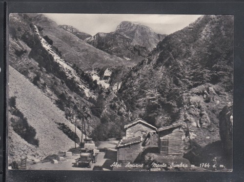 Cartolina alpi apuane - cartolina, monte