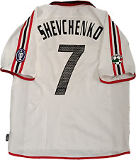 maglia calcio vintage AC Milan Shevchenko Adidas 2003 2004 MERIVA Away