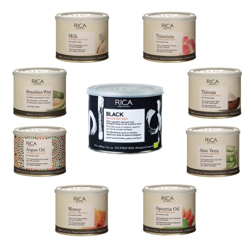 Cera depilatoria rica 400ml - cera,