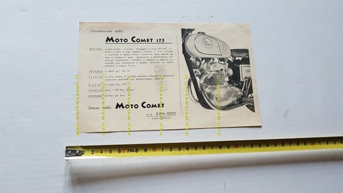 Comet 175 depliant originale