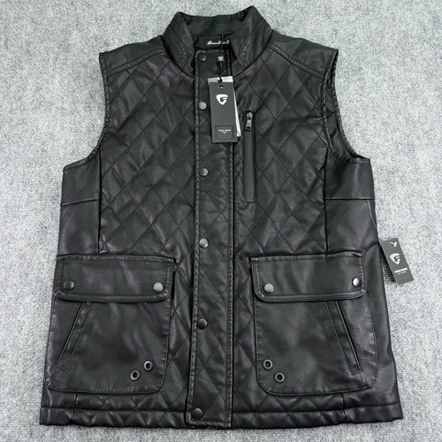 Gilet uomo denim fritto grande