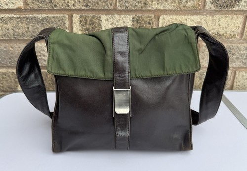 Borsa prada pelle marrone - in, e