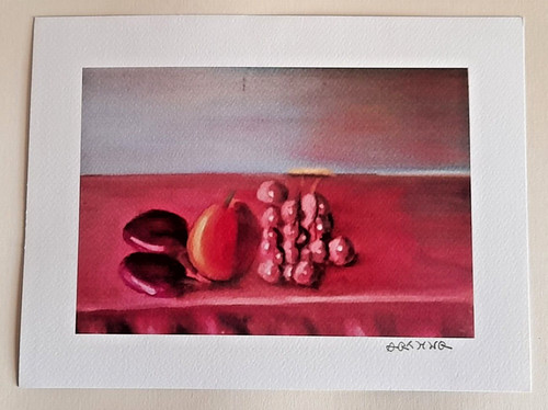 Arthur rosso litografia natura - arthur,