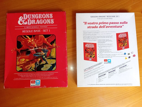 Dungeons dragons set 1 - dragons,