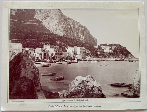 Stampa capri abitato di - -,