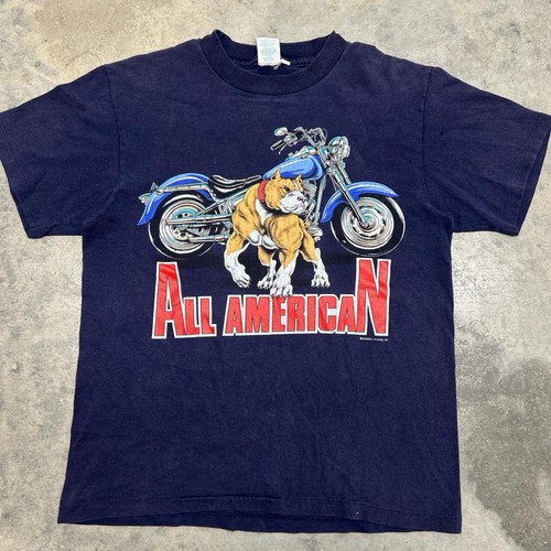 Shirt moto pitbull vintage - pitbull,