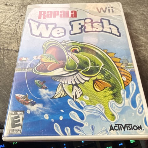 Rapala fish nintendo wii - we,