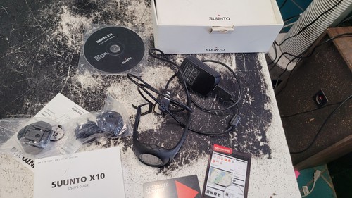 Suunto x10 gps watch wtih - wtih, box