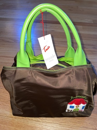 Borsa mano nylon marrone - a, in