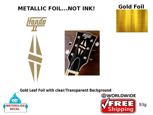 Gibson hondo decalcomania - gibson,