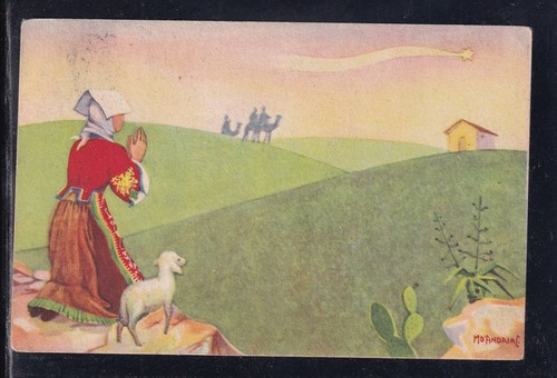 Cartolina natale sardegna - natale,