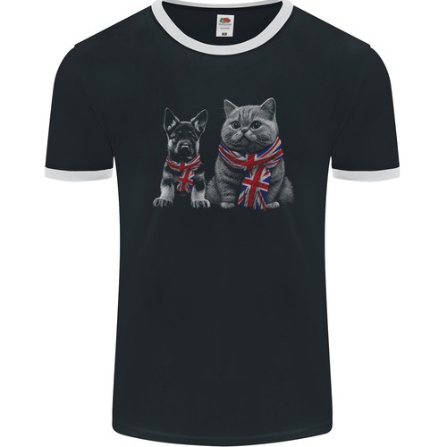 Gatto cane union jack - &,