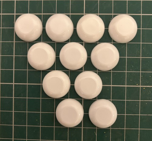 Subbuteo basi bianche pesanti