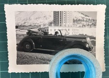 N.1 rara Foto LANCIA Astura Cabriolet al Sestriere  degli anni’ 30