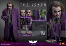 Nuovo Hot Toys DX32 Batman Il Cavaliere Oscuro Trilogia Joker 1/6 Figura in magazzino