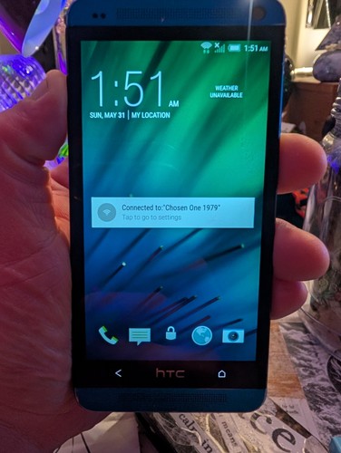 Htc one alluminio blue - one, m7