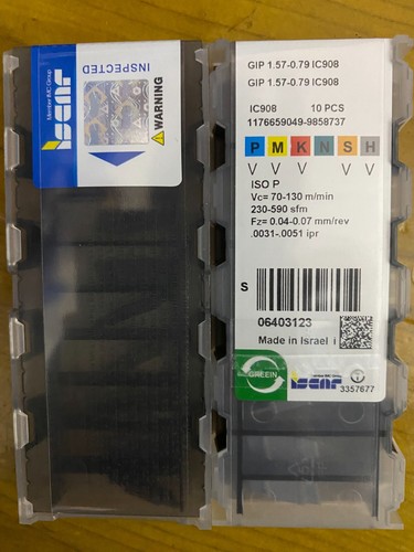 Gip1 ic908 iscar 10 - ic908/iscar,